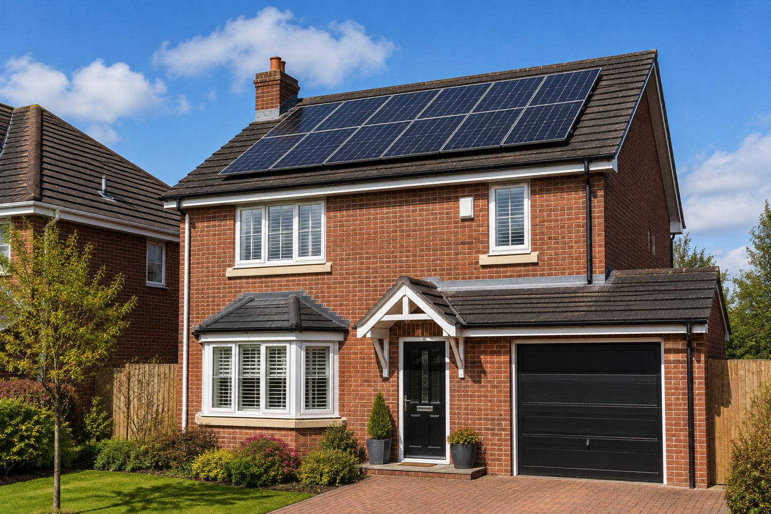 Broken Solar Panel Replacement
