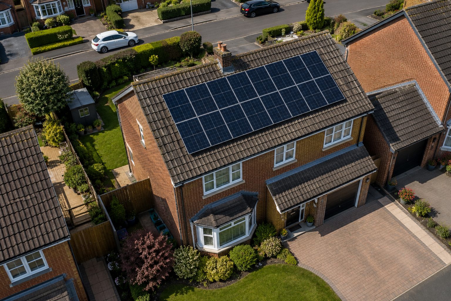 Broken Solar Panel Replacement